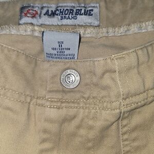 Anchor Blue Khaki Pants Baggy